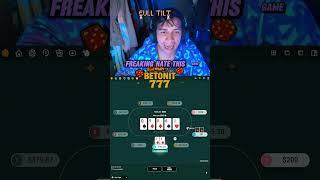 This is what tilt looks like  #onlinepoker #cardgame #fulltilt