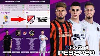 MLS 2020 REEMPLAZANDO LIGA COLOMBIANA | OPTION FILE PES 2020 PS4