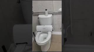 Actual installation scene of navisani hygienic toilet seat 6