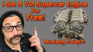 Supercar V12 Muscle Car Swap?!! If You Can't Buy it, Build it!