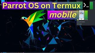 Install Parrot OS on Android using termux | termux tutorial