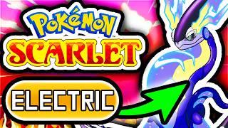 Can You Beat Pokémon Scarlet Using ONLY ELECTRIC TYPES?