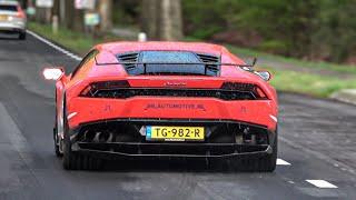 Supercars Accelerating Loud!! Twin Turbo Huracan, F12 N-Largo S, F430 Scuderia & More!