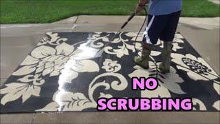 EASY Way to Clean an Area Rug (NO SCRUBBING)