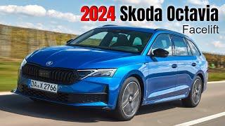 NEW 2024 Skoda Octavia Hatchback and Estate Facelift Revealed