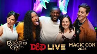 Baldur's Gate D&D Live | With Astarion, Karlach, Lae'zel and Wyll | Magic Con 2025