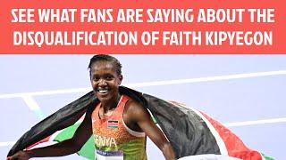 WATCH IN SLOW MOTION: Faith Kipyegon's Disqualification & Reinstatement 