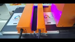 Robotjet UV single pass digital printer