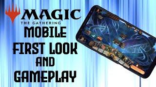 Magic Arena Mobile Gameplay And First Look Review | MTG Arena | MTGA | MTG | Android Mobile