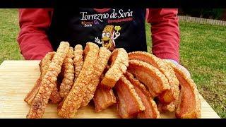 How to make Torreznos: Torrezno de Soria, the Crunchiest Pork Chicharrones