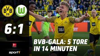 Dortmund – Wolfsburg 6:1 | Highlights Bundesliga 30. Spieltag | SPORT1