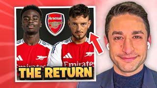 Arsenal fans, HE’S BACK! | Bukayo Saka Return Date Revealed & Ben White Update!