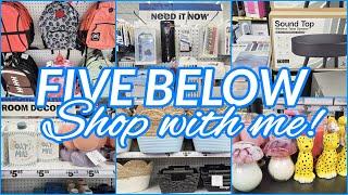 FIVE BELOW SHOP WITH ME BACK TO SCHOOL SNEAK PEEK 2024 HOME DECORATIONS ROOM DECOR