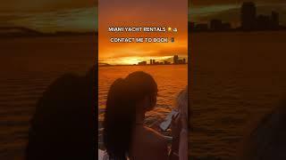 MIAMI CHARTER #miami #yachtcharter #miamicharter #yachtparty #boatpartymiami