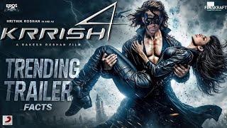 Krrish 4 | TRENDING TRAILER Facts| Hrithik Roshan | Priyanka C| Shraddha Kapoor| Rakesh Roshan