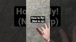 How to fly‍️ not in rp #fairy #flying