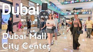 Dubai Mall [4K] Amazing Dubai Mall, City Center Walking Tour 