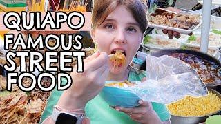 Lithuanian First Time Trying Famous Street Food in Quiapo, Manila