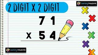 Multiplication of 2 digit numbers by 2 digit numbers