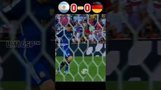 Argentina vs Germany 2014 World Cup Final 0-1 #like #youtube #football #highlights #shorts