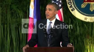 PHILIPPINES:OBAMA- SYRIA CONFLICT INVOLVEMENT