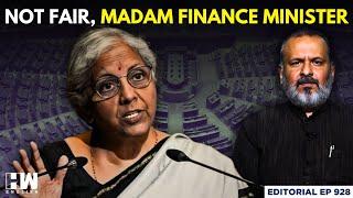 Editorial With Sujit Nair | 'Budget Wasn't Only For 2 States'.... Really? I Nirmala Sitharaman