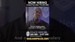 Now Hiring! Starting Salary is $80,080.