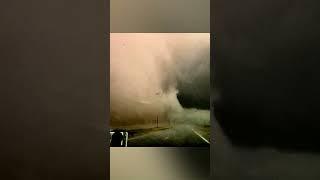 Hook slicing into a breathtaking view of Oklahoma's first EF-4 tornado filmed near Tipton!
