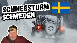 Motorhome Missing Ice Racing & Snowstorm in Sweden | Jeep Adventure