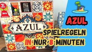 Azul - Spiel des Jahres 2018 - Spielanleitung kurz & knapp (Next Move / Pegasus)