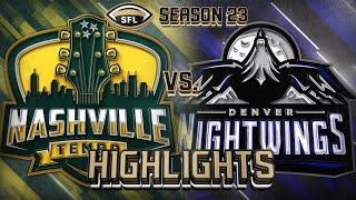 SFL HIGHLIGHTS: Season 23, Week 8 - Nashville @ Denver