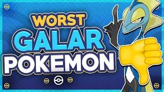 Top 5 WORST Galar Pokémon - Pokémon Sword and Shield