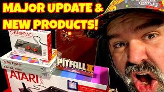 Major Atari 2600+ Update Plus New 7800 Products!