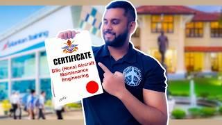 KDU BSc (Hons) Aircraft Maintenance Degree Sri Lanka 