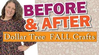 BEFORE and AFTER (Fall) Craft IDEAS | DIY High End Home Decor