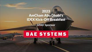 BAE Systems Silver Sponsor of 2023 AmCham Abu Dhabi IDEX Kick-Off Breakfast