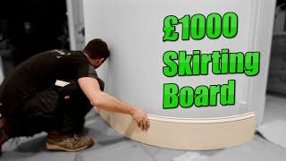 Perfect Curved Skirting Boards -- No hacks -- Just Quality