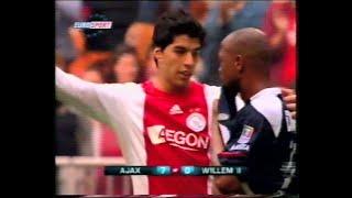 HAT-TRICKS #120. Luis Suárez (2008/09 Ajax - Willem II 7:0)