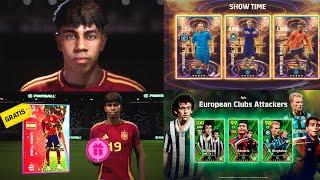 NOVIDADES Lamine Yamal GRÁTIS | Epic e Show Time no eFootball 24