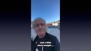 BRIAN MAY: Just a little show tonight LA 11/11/2023