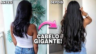 COMO FAZER O CABELO CRESCER MAIS RÁPIDO | Tônico Capilar Poderoso Para Crescimento Capilar (caseiro)