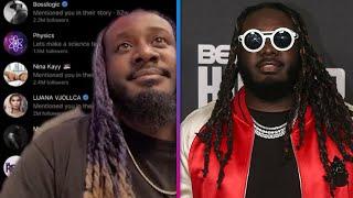 T-Pain Has Been Accidentally IGNORING Celebrities in His DMs!