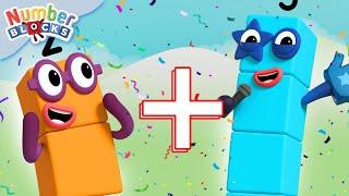 Aprende a SUMAR - Numberblocks | Nivel 1, del 1 al 5 | Aprende a contar | Matemáticas para niños