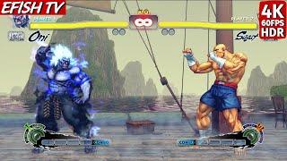 Oni vs Sagat (Hardest AI) - Ultra Street Fighter IV