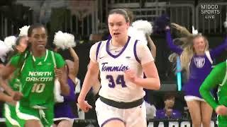 St. Thomas vs. North Dakota WBB Recap | Midco Sports | 3/7/25