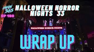 Destroy the Evidence! - HHN 33 Wrap-Up | Halloween Horror Nights 2024 Review & Rankings