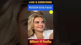 Amazing Facts About Russian Girls in Urdu & Hindi #shorts #youtubeshorts