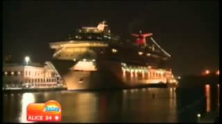 Carnival cruise arrives back in US!!