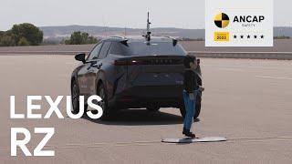 ANCAP safety & crash testing a Lexus RZ