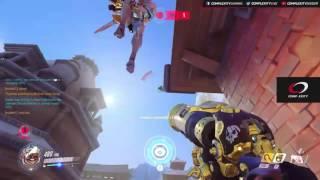 Overwatch Harbleu Playing Sick Game As Roadhog & Winston With 79 Elims